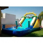 inflatable water slide