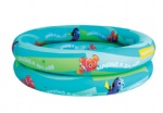 2 rings inflatable pool